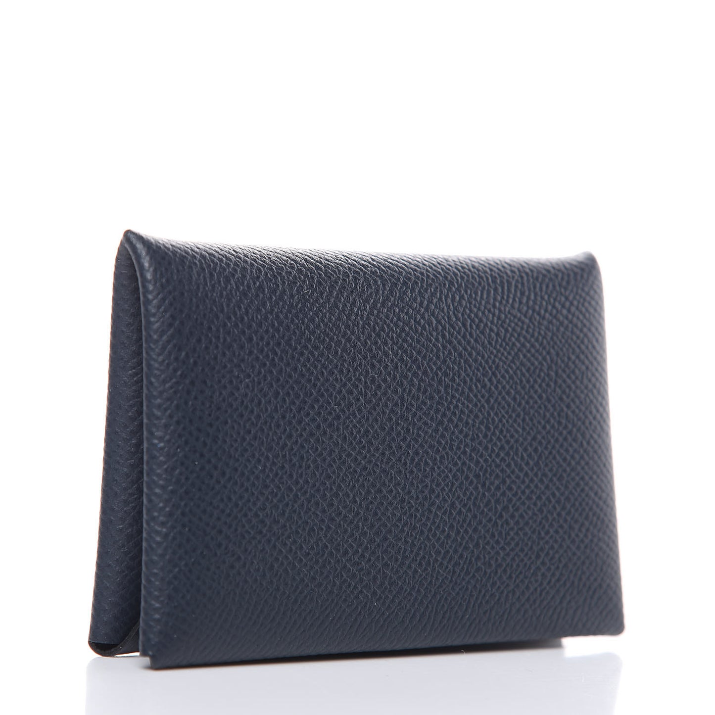 Epsom Calvi Card Case Bleu Nuit