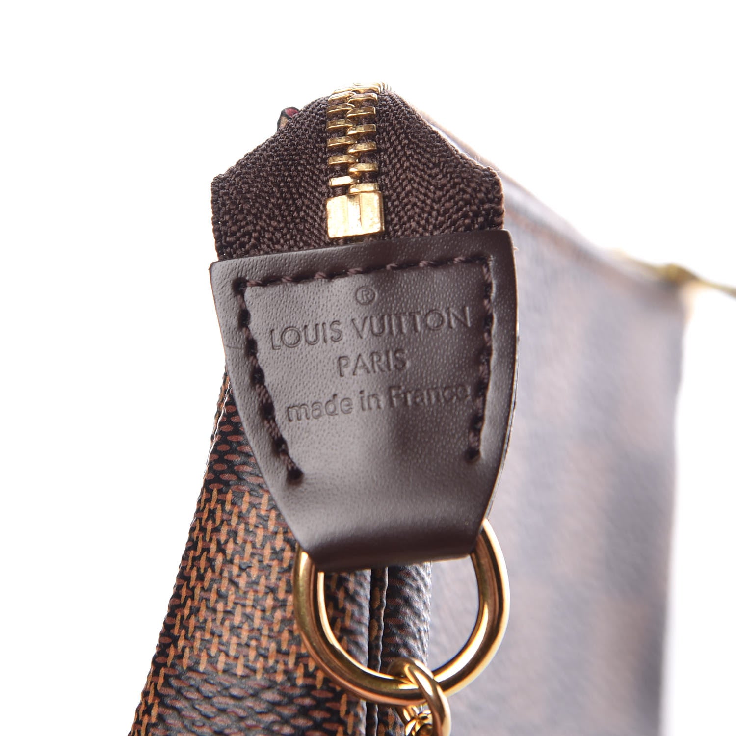 Louis Vuitton Damier Ebene Mini Pochette Accessories 6 of 10