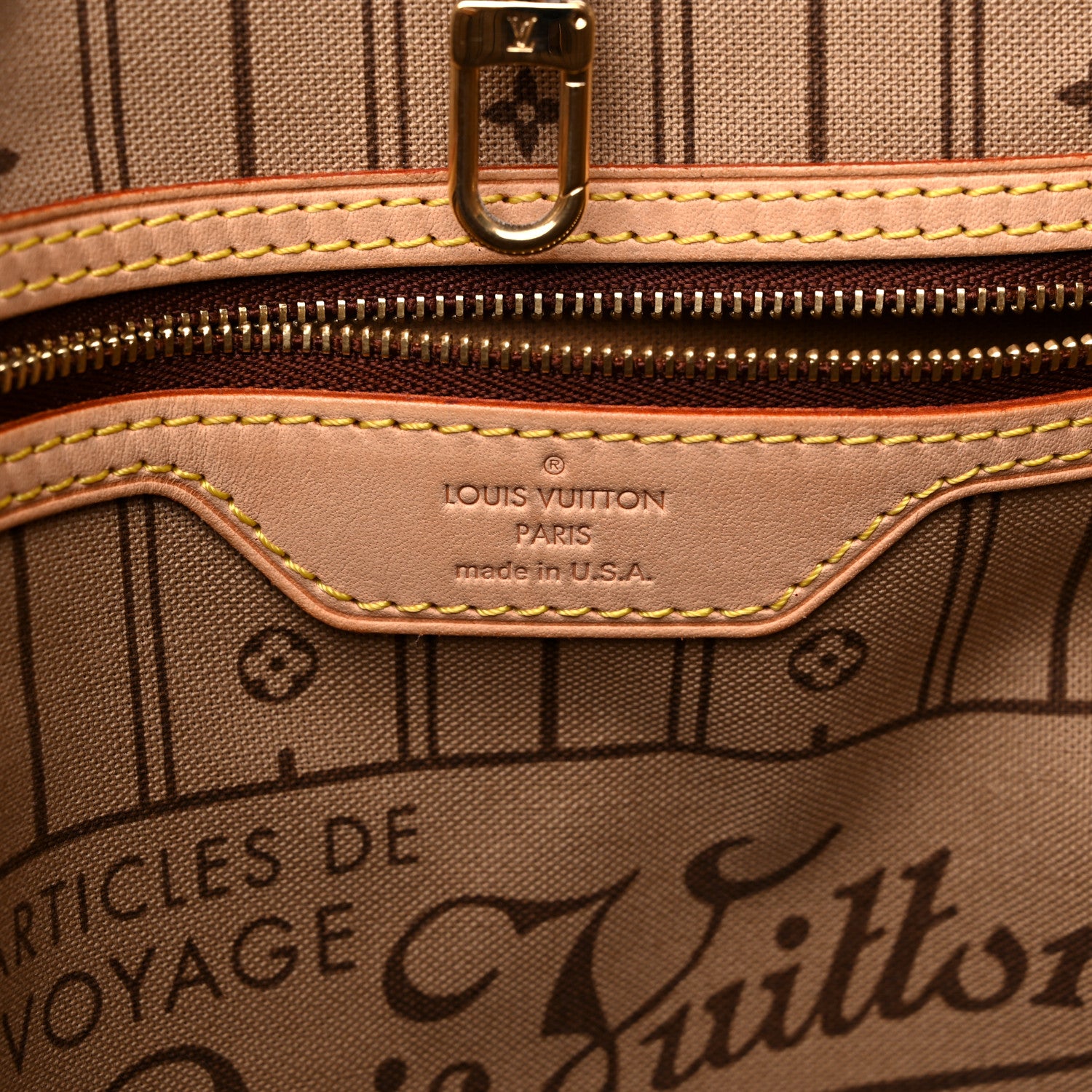 Louis Vuitton Monogram Neverfull MM 6 of 15
