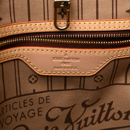 Louis Vuitton Monogram Neverfull MM 6 of 15