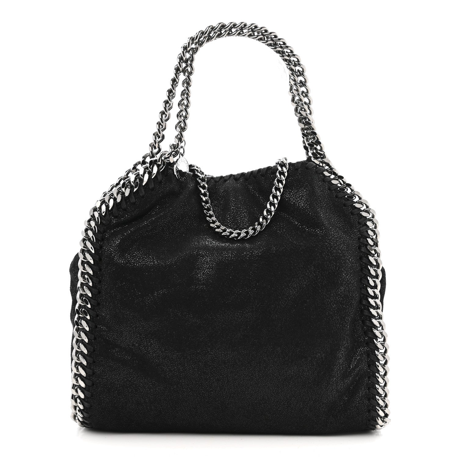 Stella McCartney Shaggy Deer Mini Falabella Tote Black 1 of 10