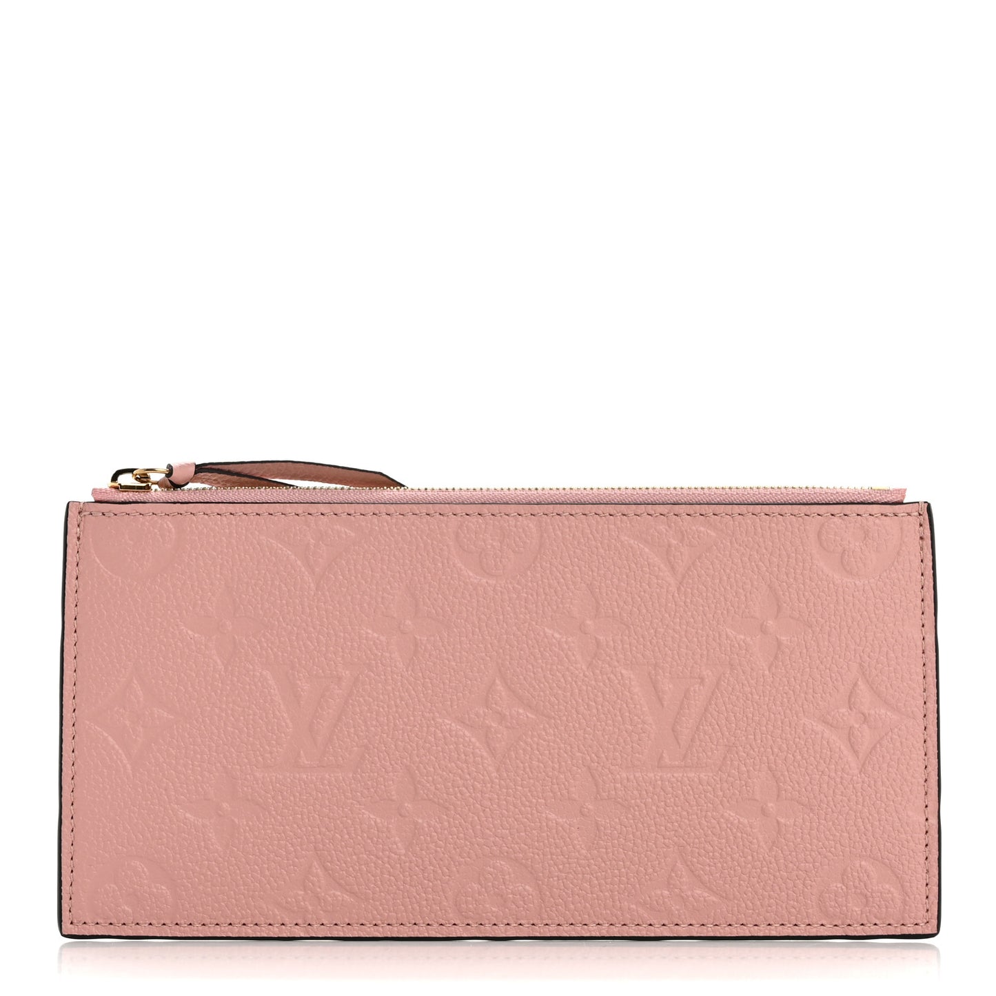 Empreinte Felicie Chain Wallet Zippered Insert Rose Poudre