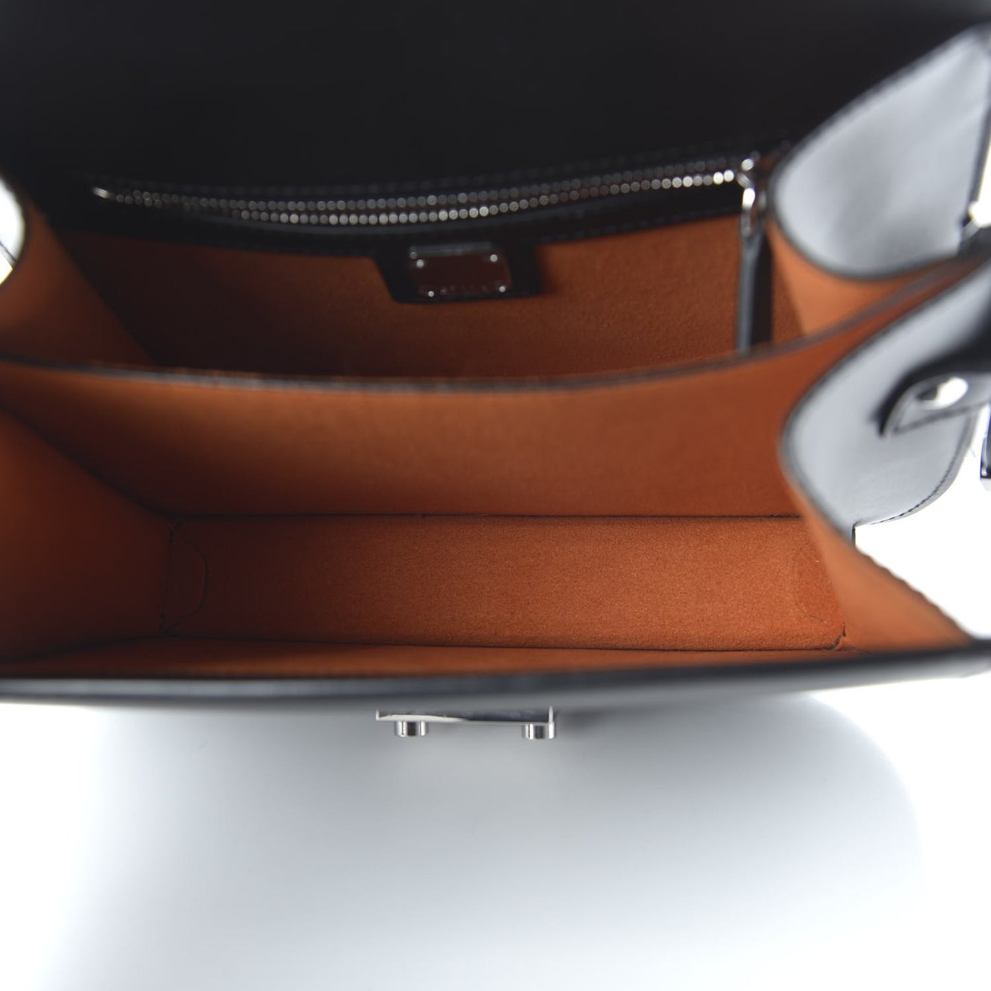 Calfskin Small Patricia Crossbody Bag Black