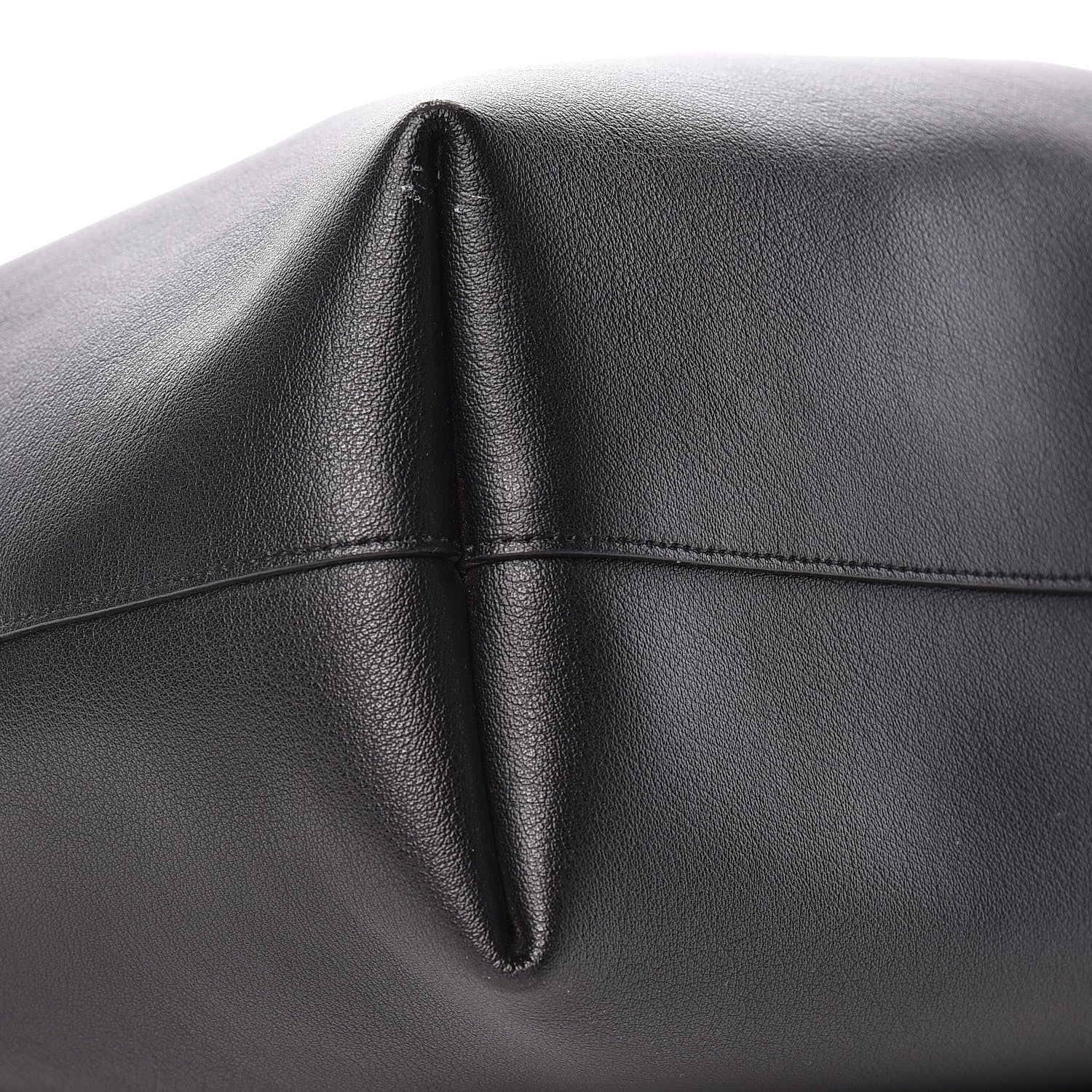 Saint Laurent Calfskin Large Shopping Tote Black 6 of 11