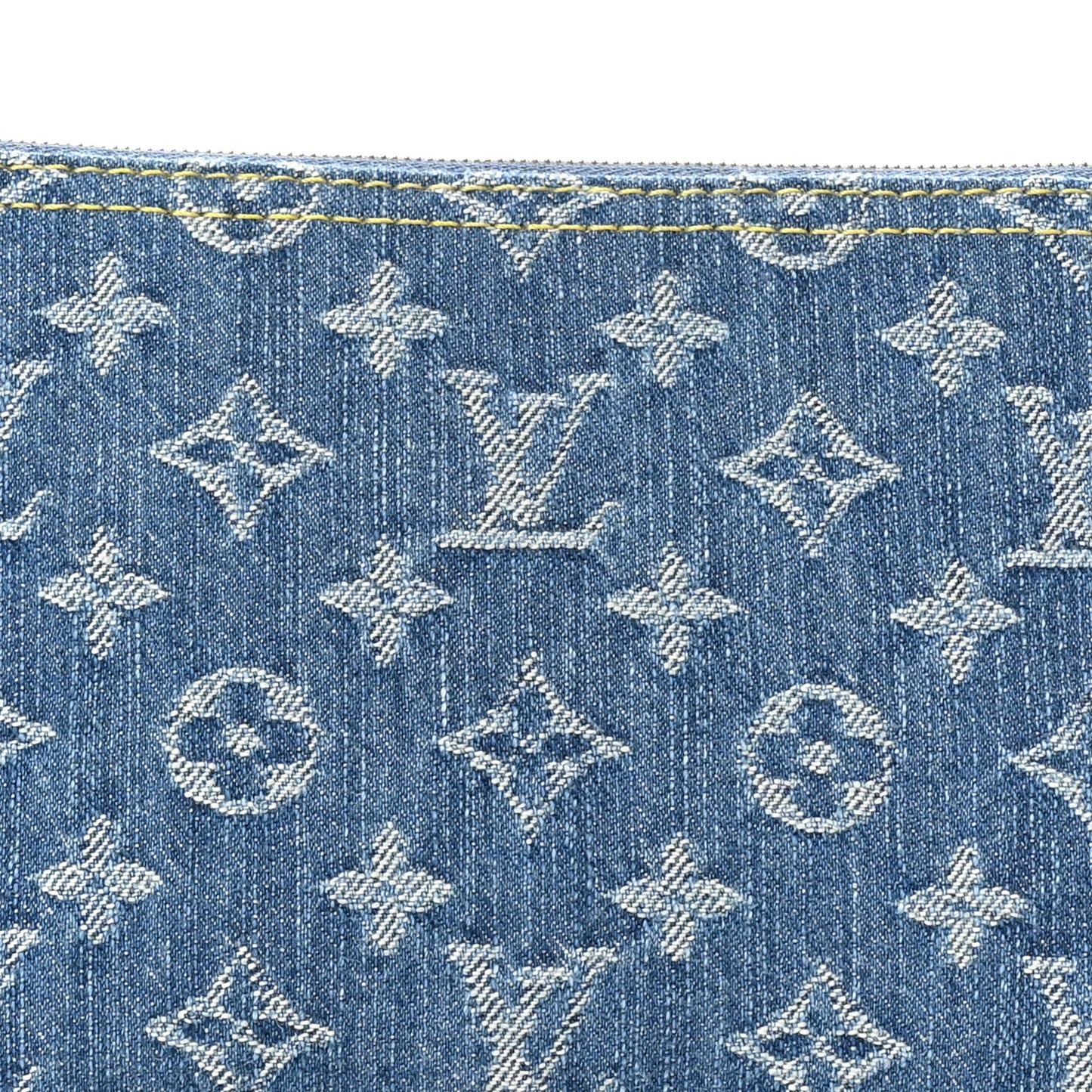 Denim Monogram Jacquard Neverfull MM GM Blue