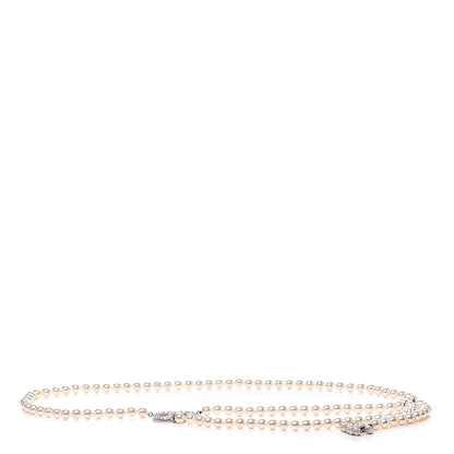 Chanel Pearl CC Belt Silver 1 of 5