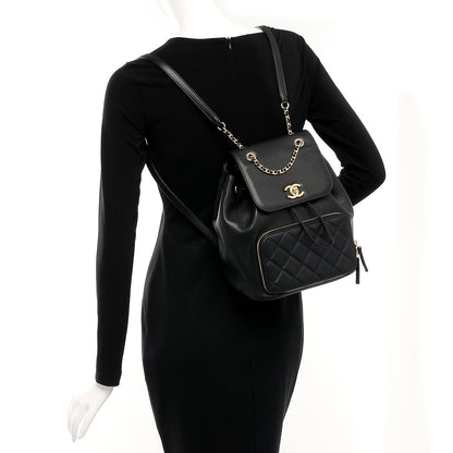 Chanel Caviar Quilted Business Affinity Backpack Black 2 of 8