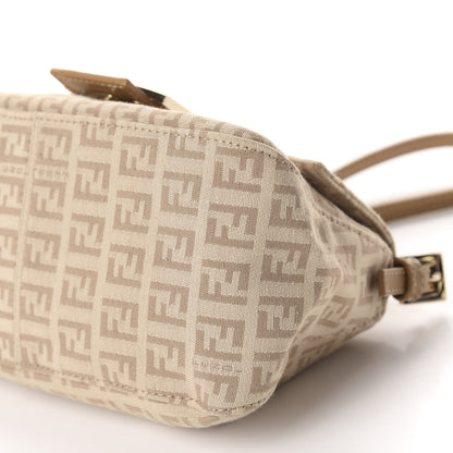 Fendi Zucchino Vitello Mini Mama Baguette Beige Tortora 7 of 10
