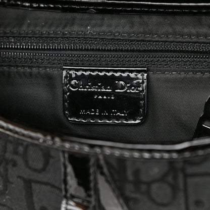 Christian Dior Monogram Saddle Bag Black 5 of 7