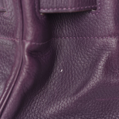 Hermes Taurillon Clemence JPG Birkin 42 Raisin 56 of 56