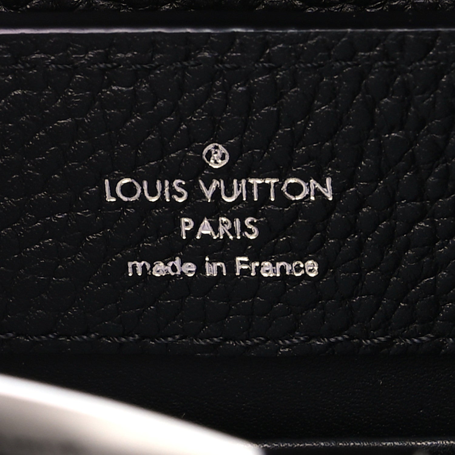 Louis Vuitton Taurillon Plexiglass Mini Capucines Black Pink Blue 6 of 9