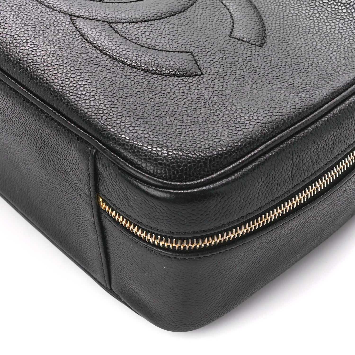 Chanel Caviar Timeless CC Vanity Case Black 12 of 12