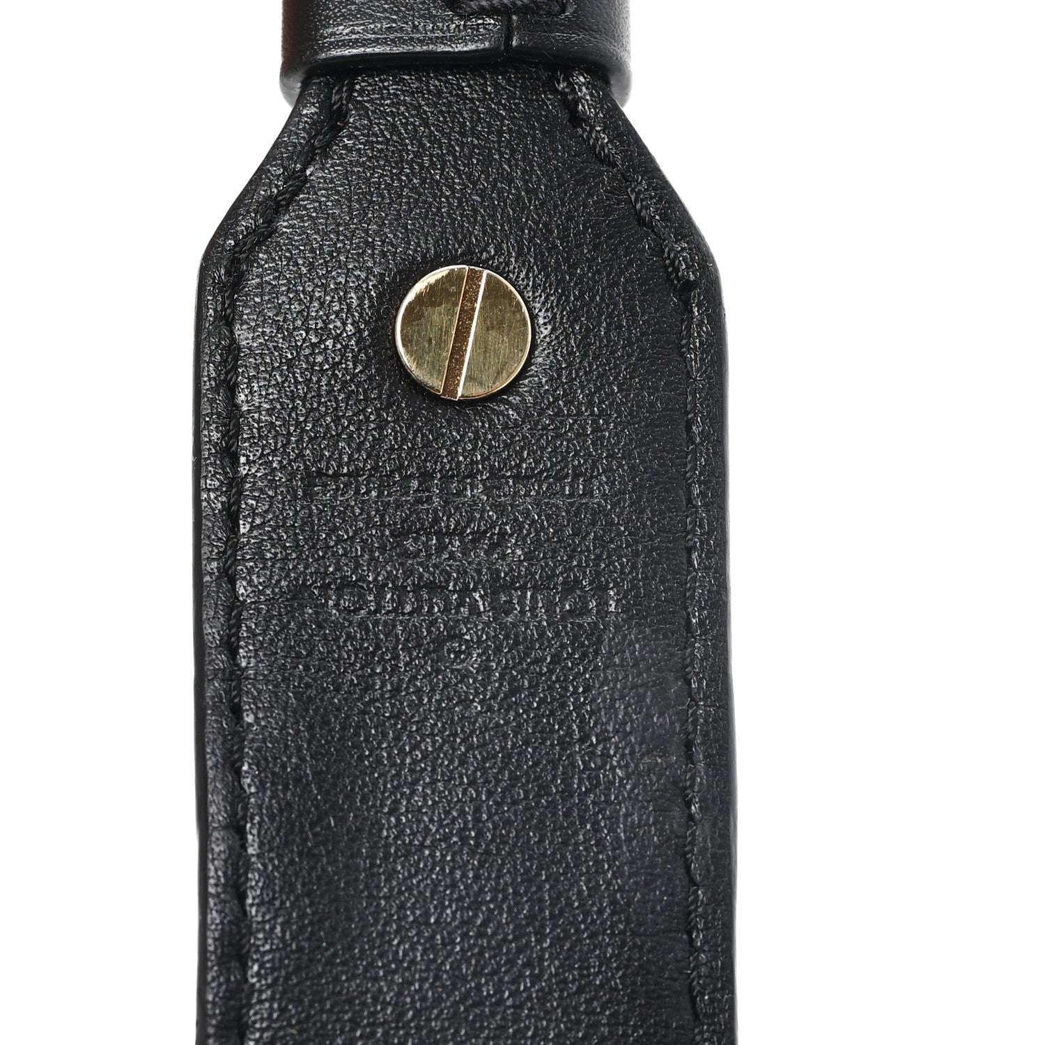 Louis Vuitton Monogram Bandouliere Shoulder Strap XL Black 3 of 4