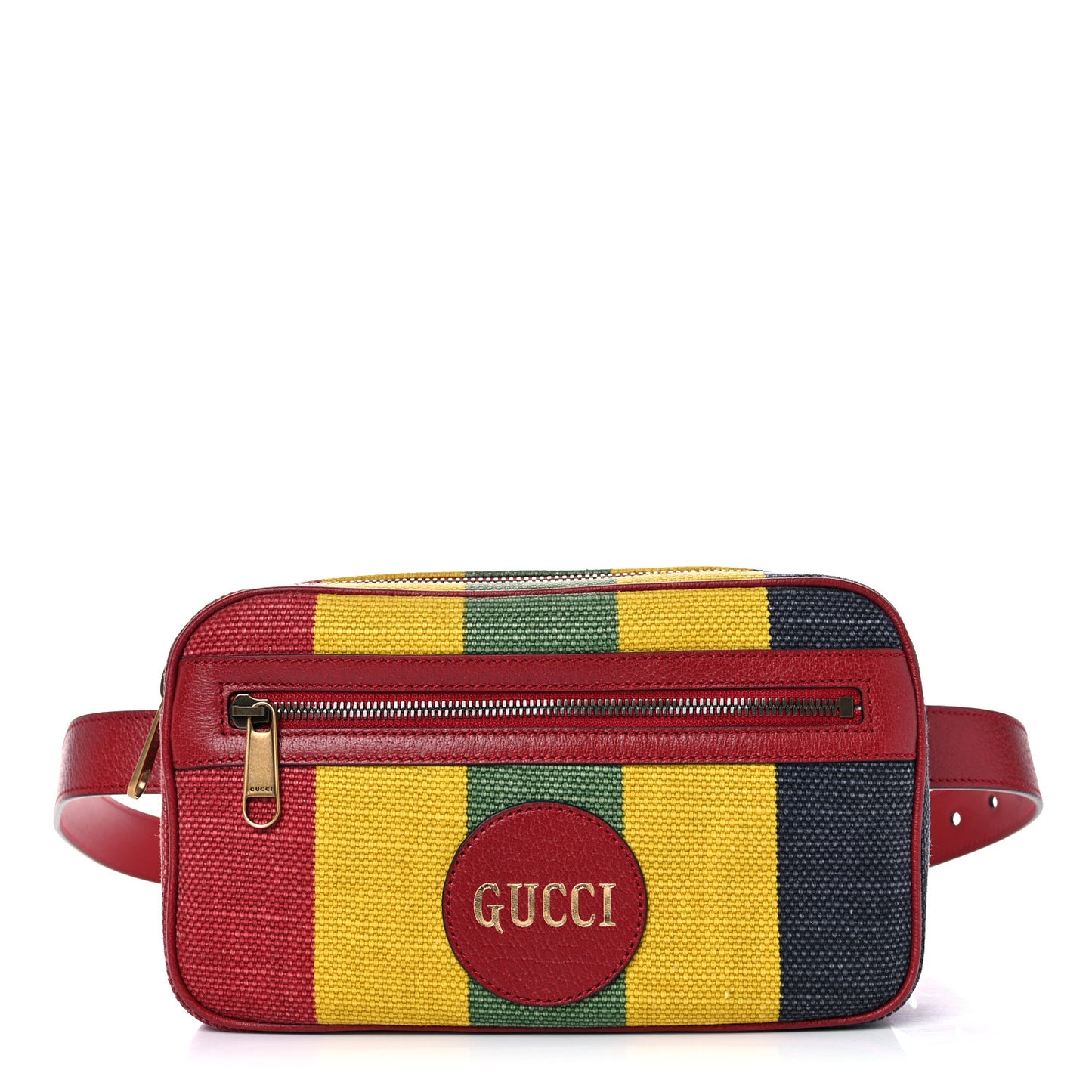 Canvas Marley Stripe Script Logo Gucci 100 Belt Bag Multicolor