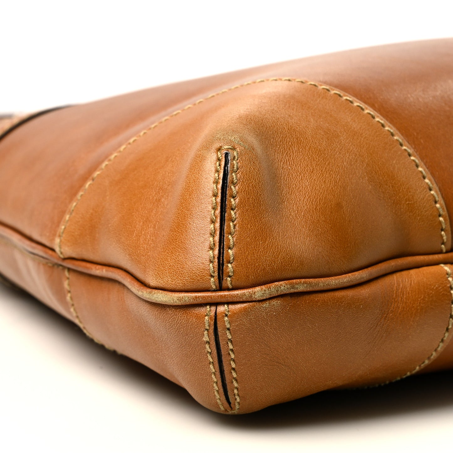 Calfskin GG Reins Hobo Tan