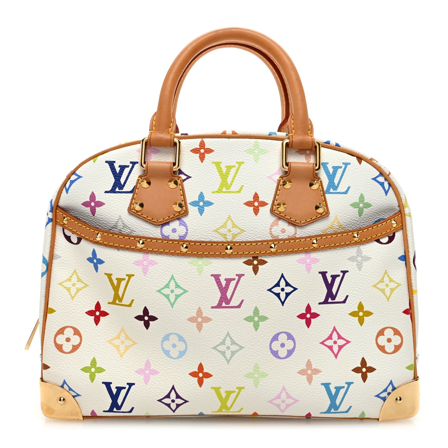 Monogram Multicolor Trouville White