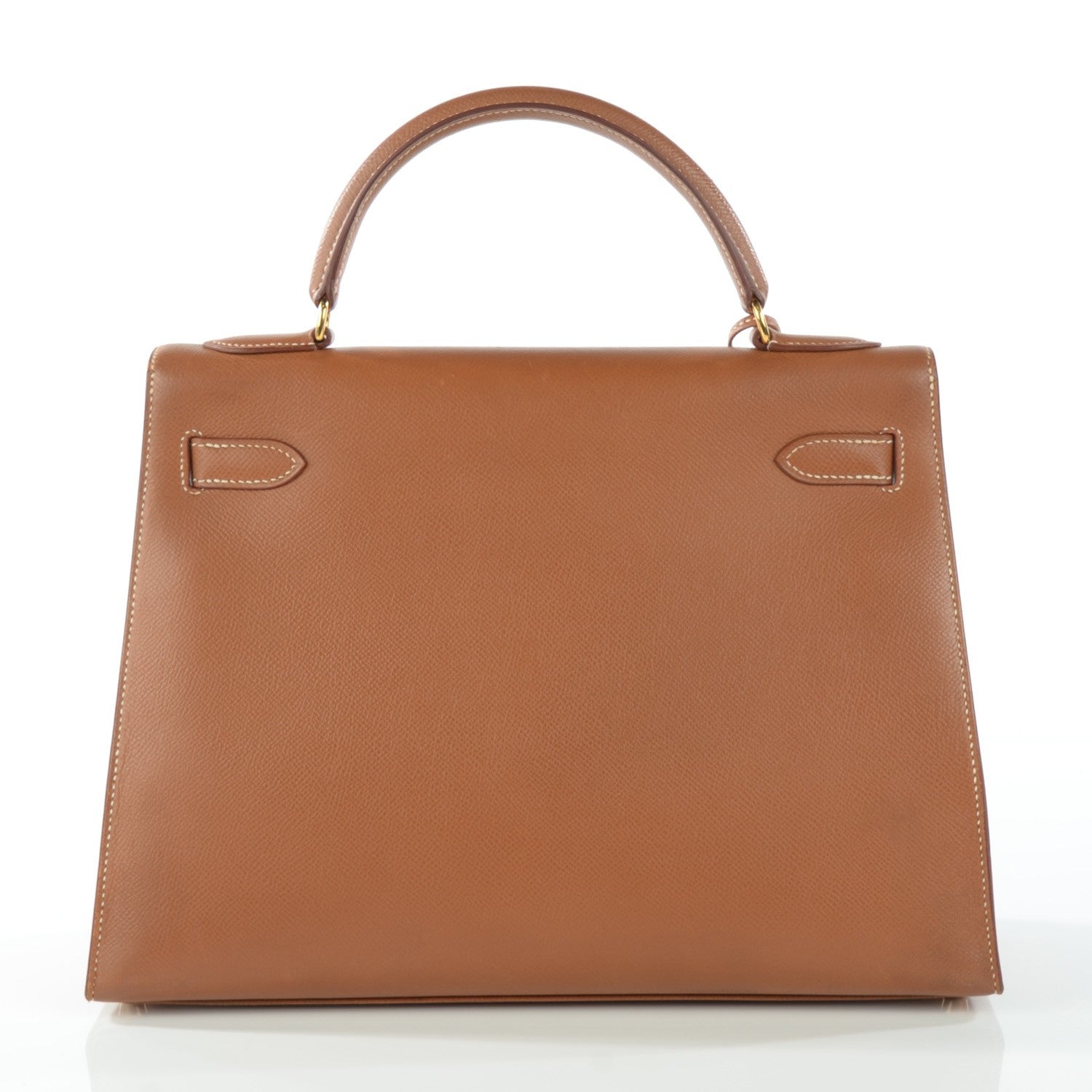 Hermes Courchevel Kelly Sellier 32 Gold 20 of 22