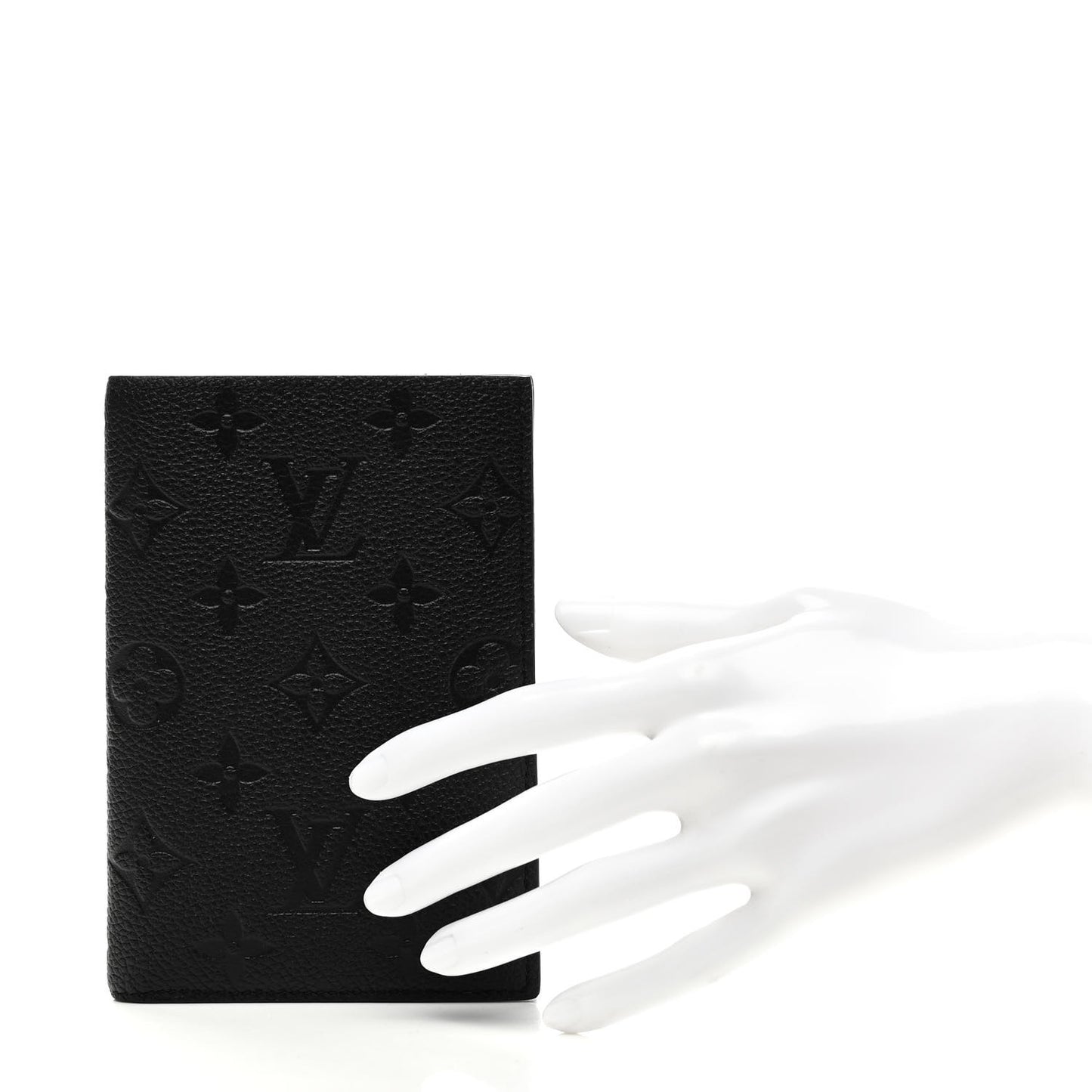 Empreinte Monogram Passport Cover Black