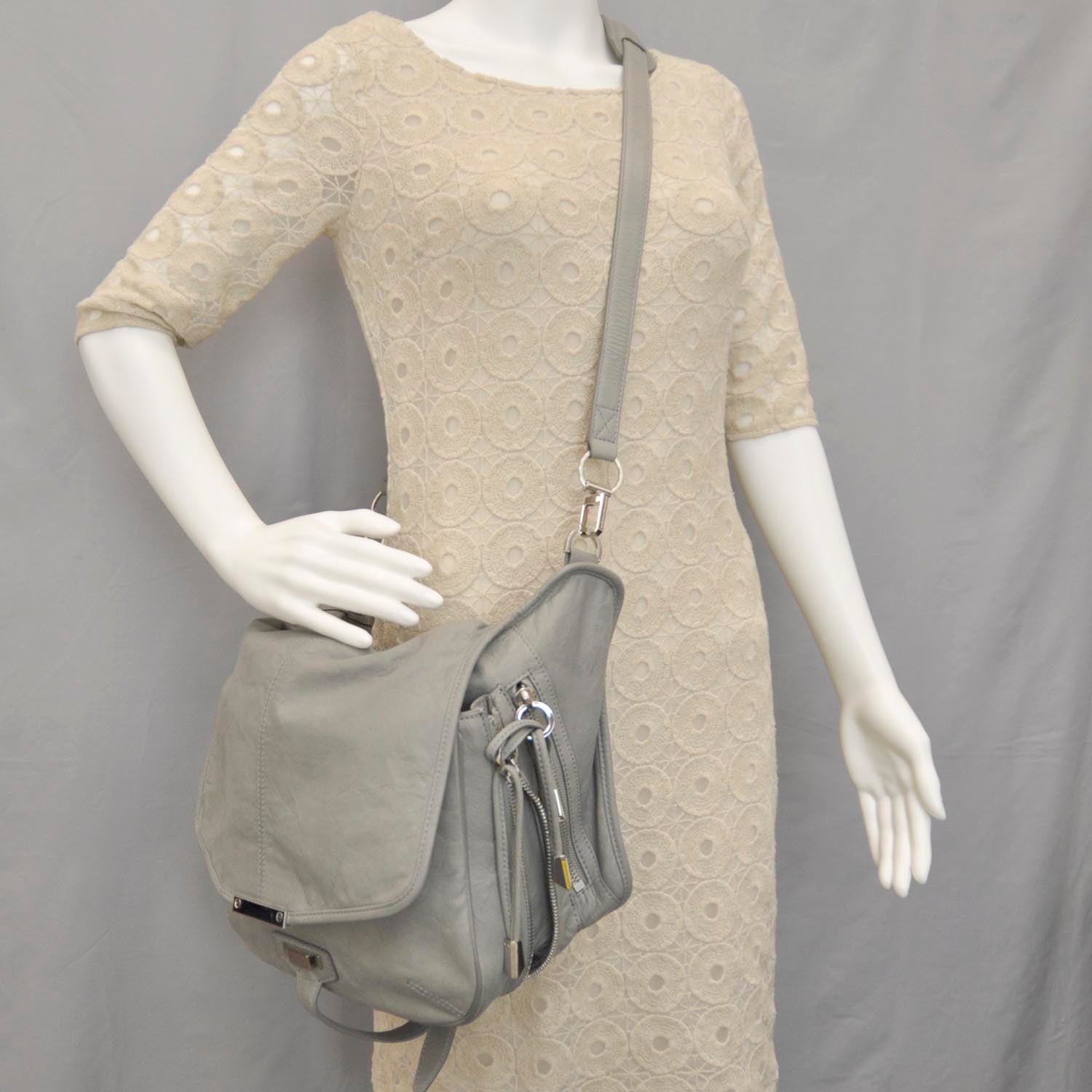 Alexander Wang Leather Iris Grey 2 of 6