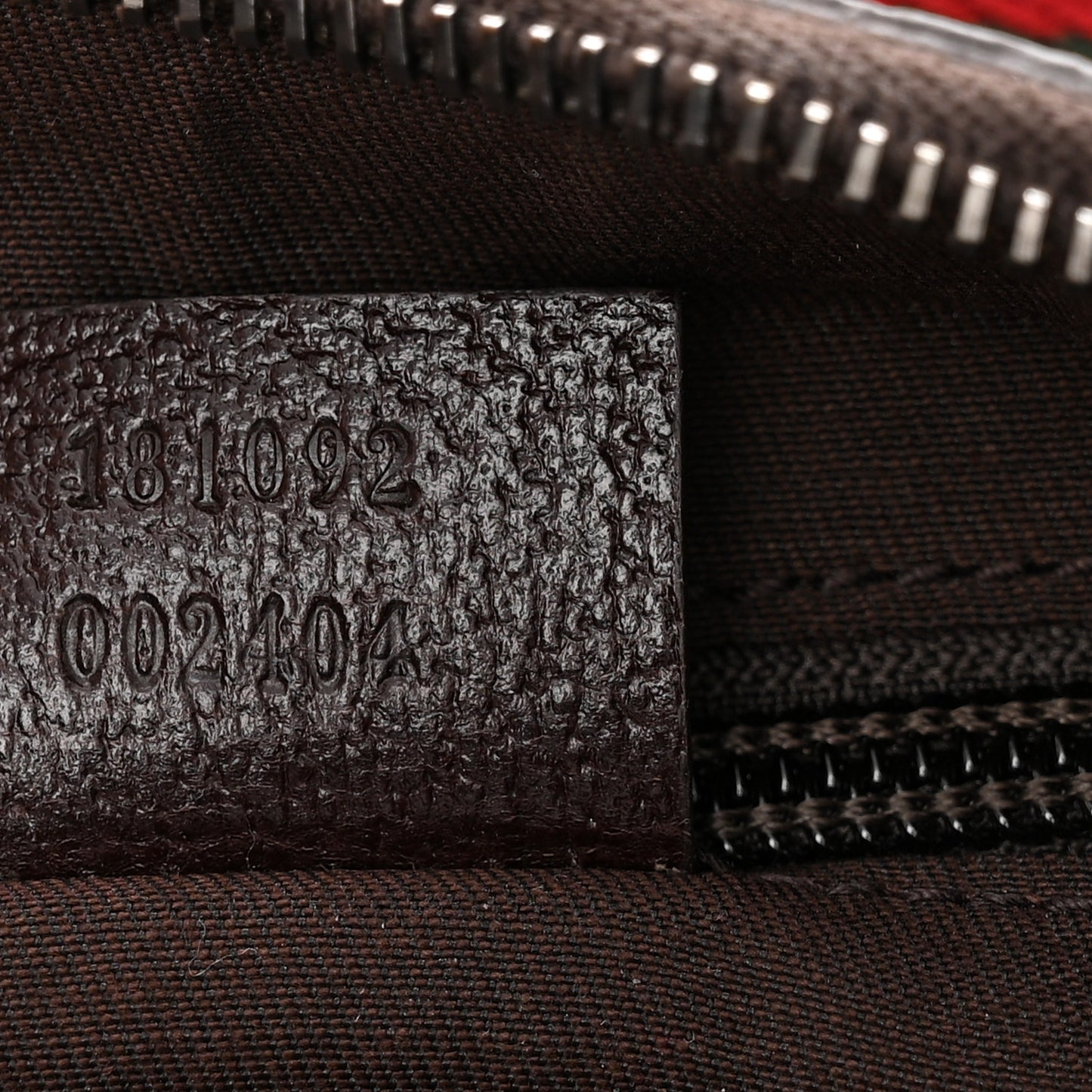 Monogram Web Medium Half Moon Hobo Dark Brown