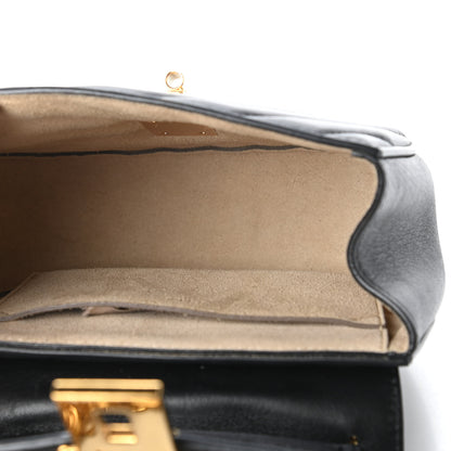 Chloe Calfskin Quilted Mini Drew Bijou Shoulder Bag Black 5 of 10