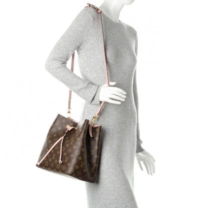 Louis Vuitton Monogram Neonoe MM Rose Poudre 2 of 7