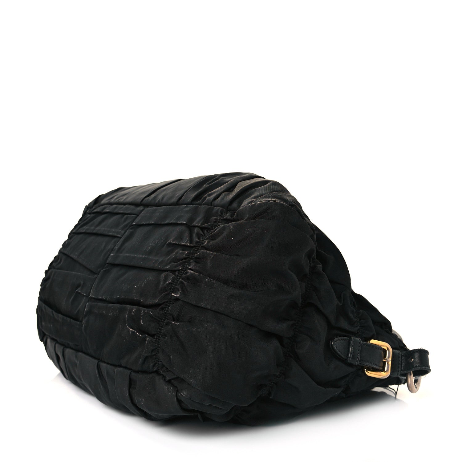 Prada Tessuto Nylon Gaufre Tote Black 5 of 16