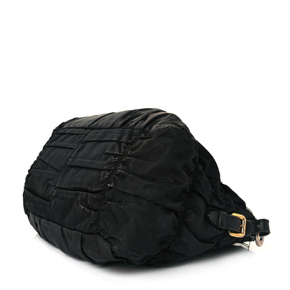 Prada Tessuto Nylon Gaufre Tote Black 5 of 16