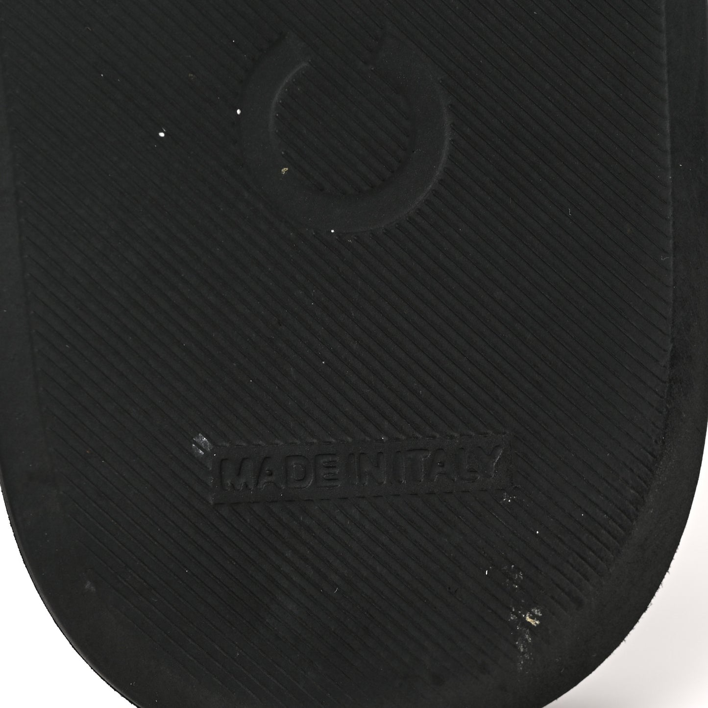 Lambskin Quilted CC Mules Sandals 37 Black