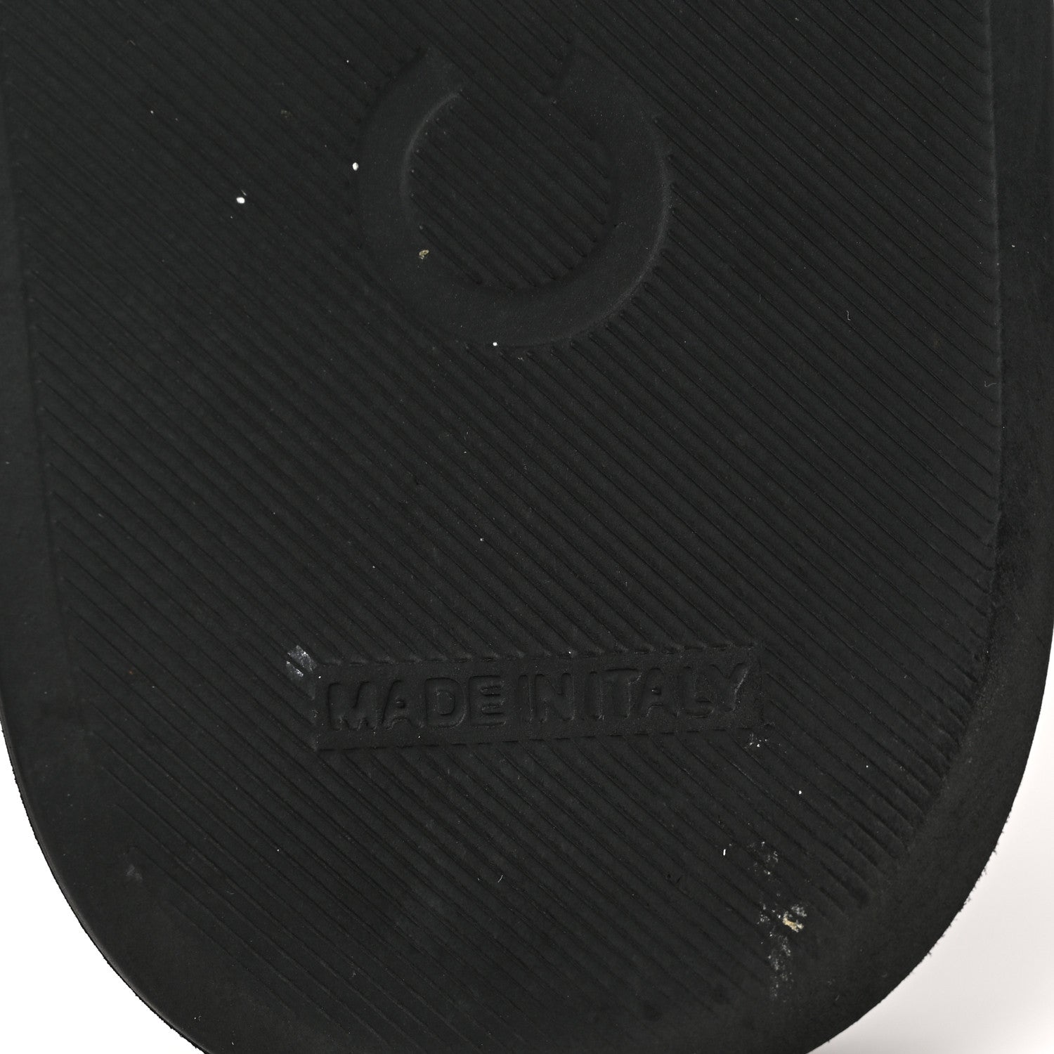 Chanel Lambskin Quilted CC Mules Sandals 37 Black 6 of 9