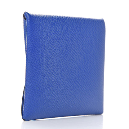 Hermes Epsom Bastia Coin Purse Bleu Royal 3 of 8