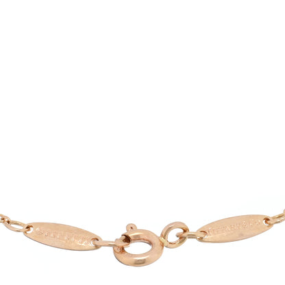 Tiffany 18K Rose Gold Diamond .12ct Elsa Peretti Diamonds by the Yard Bracelet 3 of 4