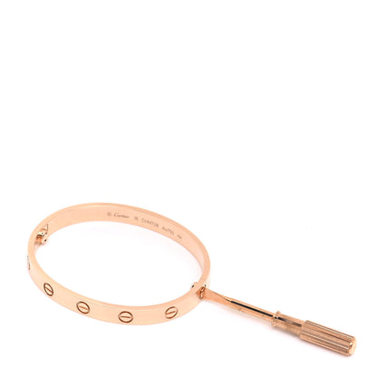 Cartier 18K Pink Gold LOVE Bracelet 16 5 of 6