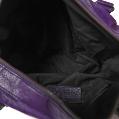 Balenciaga Chevre Classic Hardware Twiggy Eggplant 5 of 14