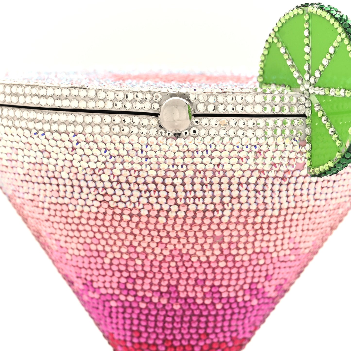 Crystal Cosmopolitan Minaudiere Clutch Multicolor