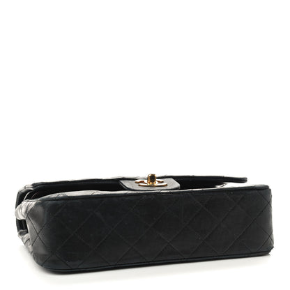 Chanel Lambskin Quilted Small Double Flap Black 3 of 14