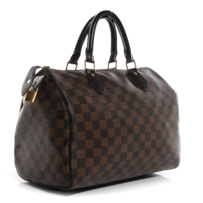 Louis Vuitton Damier Ebene Speedy 30 3 of 7