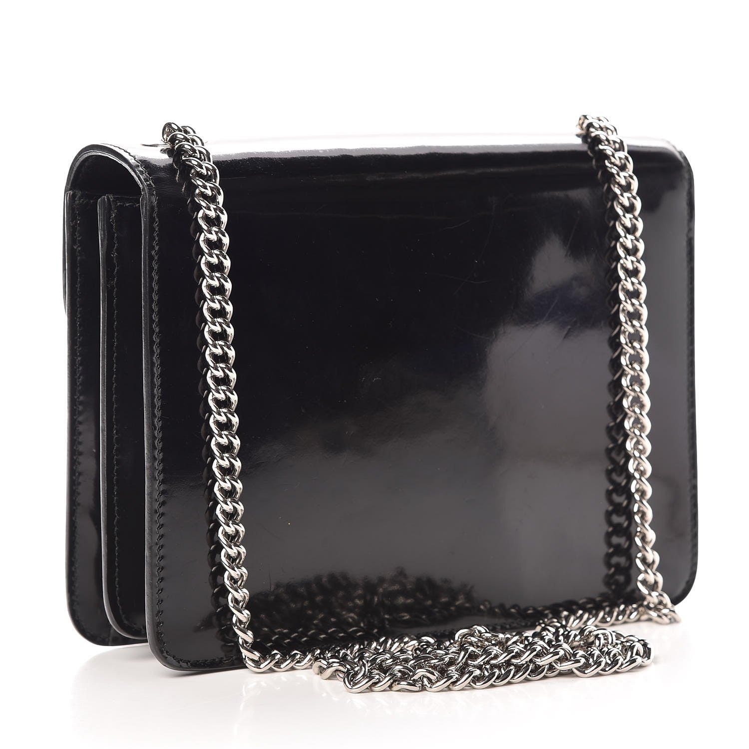 Gucci Shade Lux Calfskin Small Interlocking G Shoulder Bag Black 3 of 10