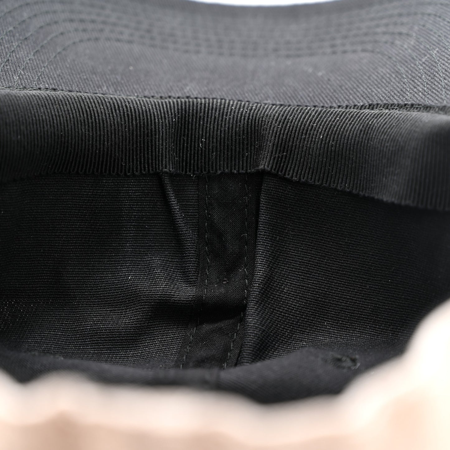 Gabardine Gucci Headband Baseball Hat S Black
