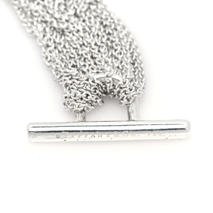 Tiffany Sterling Silver Heart Mesh Bracelet 5 of 5