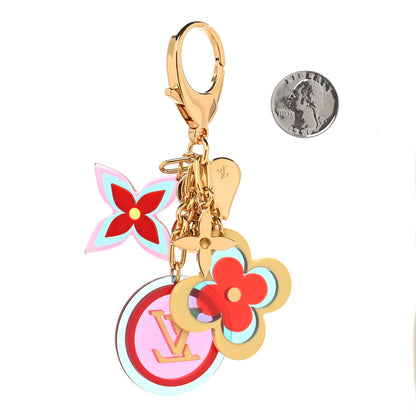 Louis Vuitton Resin Candy Fleurs Bag Charm Multicolor 2 of 4