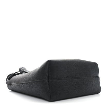 The Row Grained Calfskin Small Park Tote Black 4 of 10