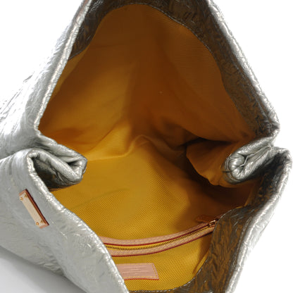 Louis Vuitton Jacquard Quilted Monogram Limelight Clutch GM Perle 5 of 7