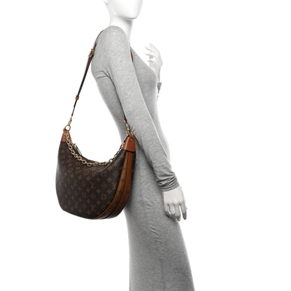Louis Vuitton Reverse Monogram Loop Hobo 2 of 10