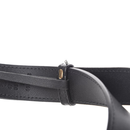 Gucci Calfskin Matelasse GG Marmont Belt Bag 85 34 Black 11 of 13
