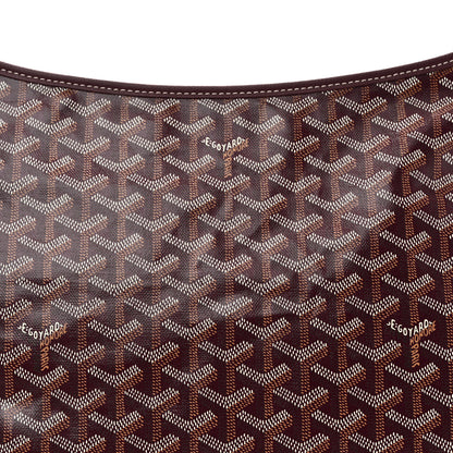 Goyard Goyardine Boheme Hobo Burgundy 9 of 11