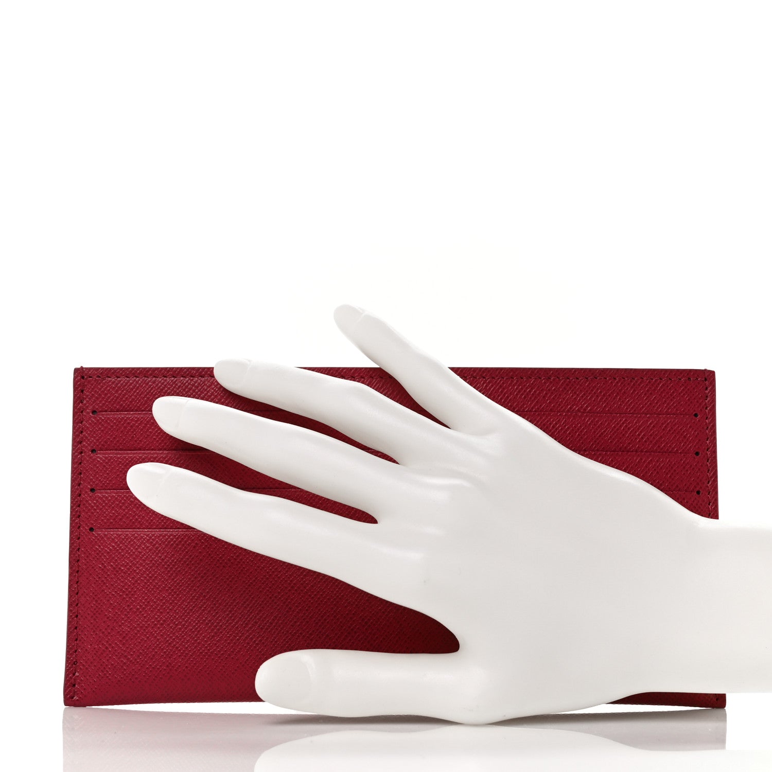 Louis Vuitton Calfskin Felicie Card Holder Insert Fuchsia 2 of 7