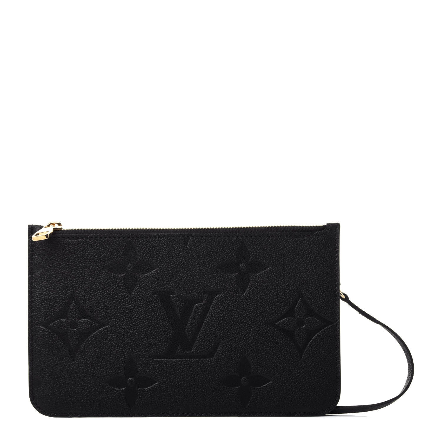 Louis Vuitton Empreinte Monogram Giant Neverfull MM Pochette Black 1 of 4