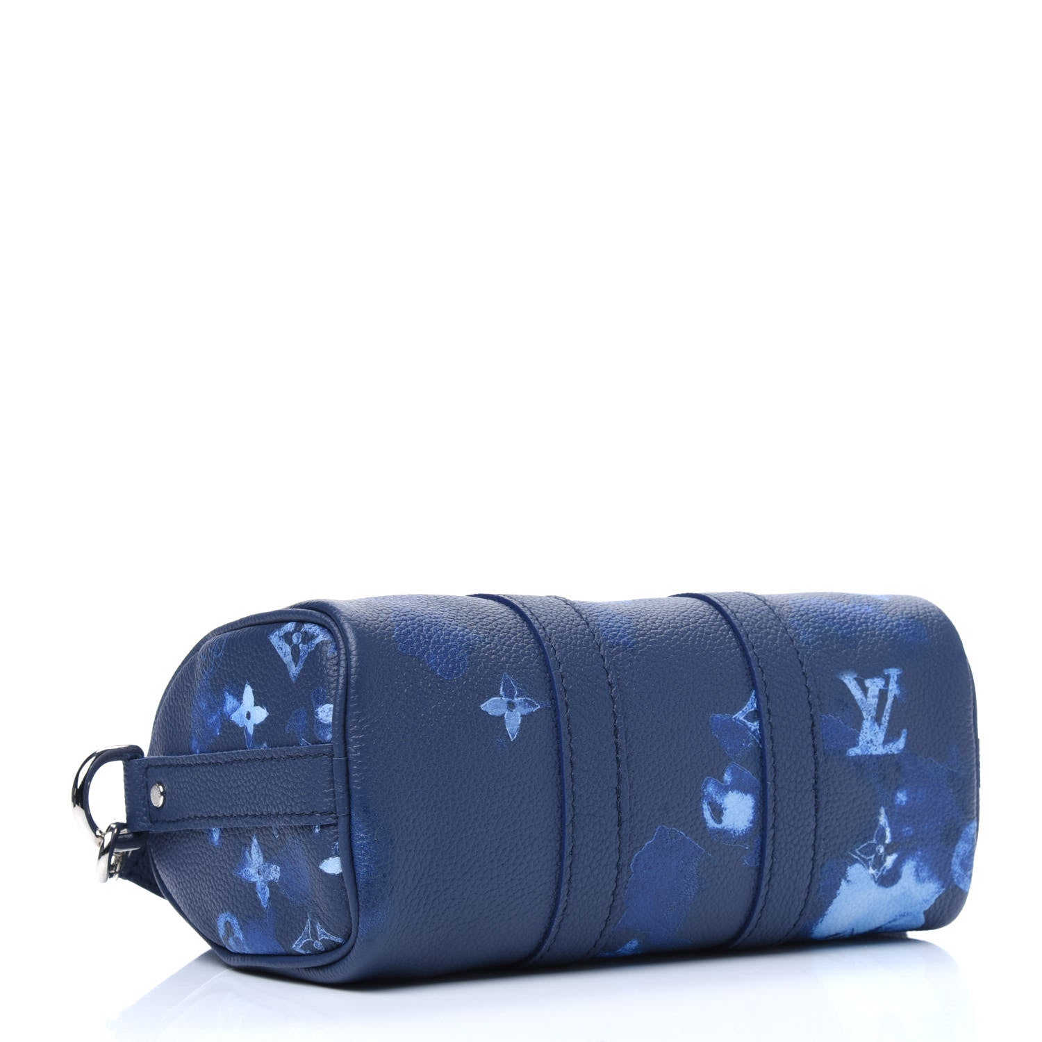 Louis Vuitton Monogram Ink Watercolor Keepall XS Blue 5 of 10