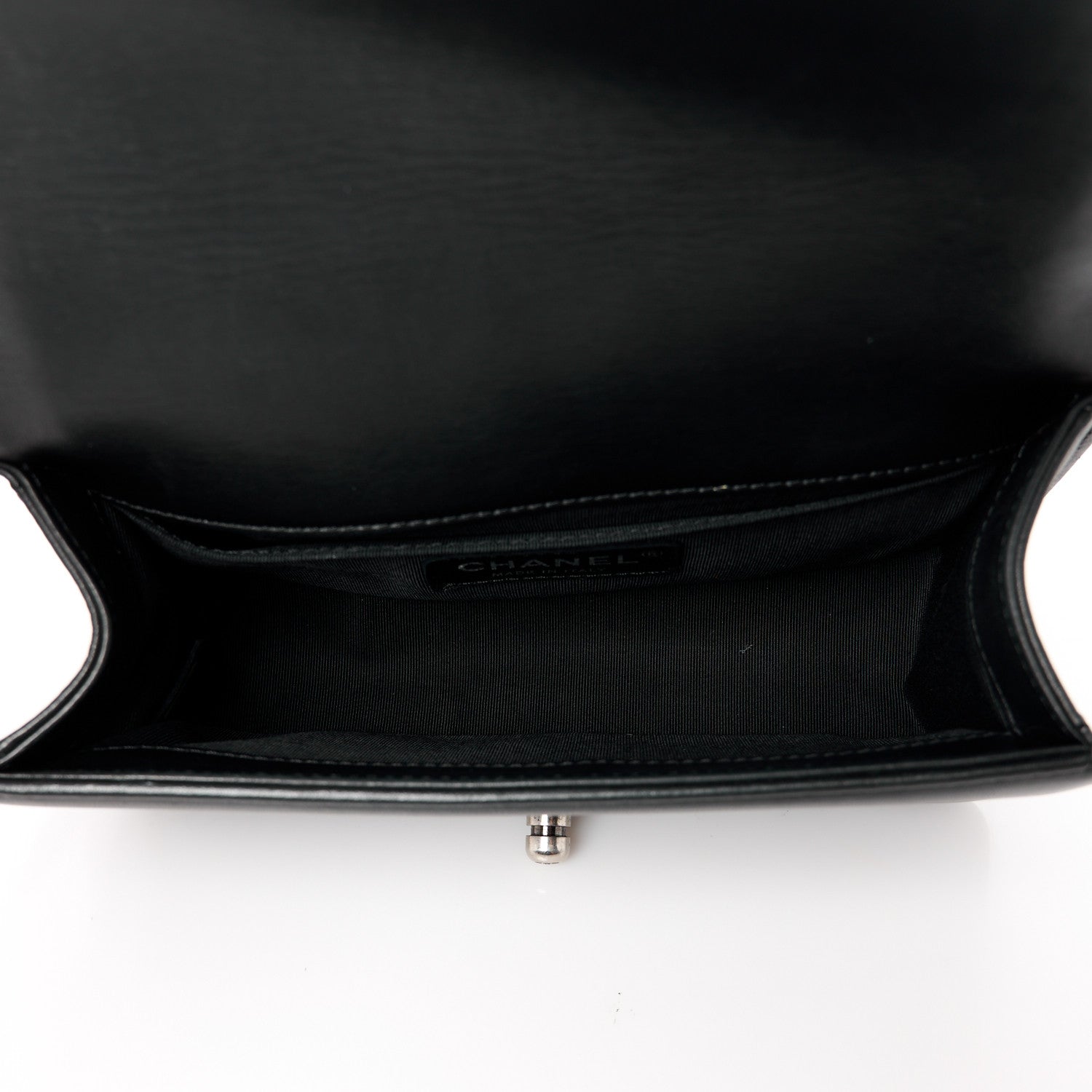 Chanel Lambskin Quilted Small Boy Flap Black 5 of 10